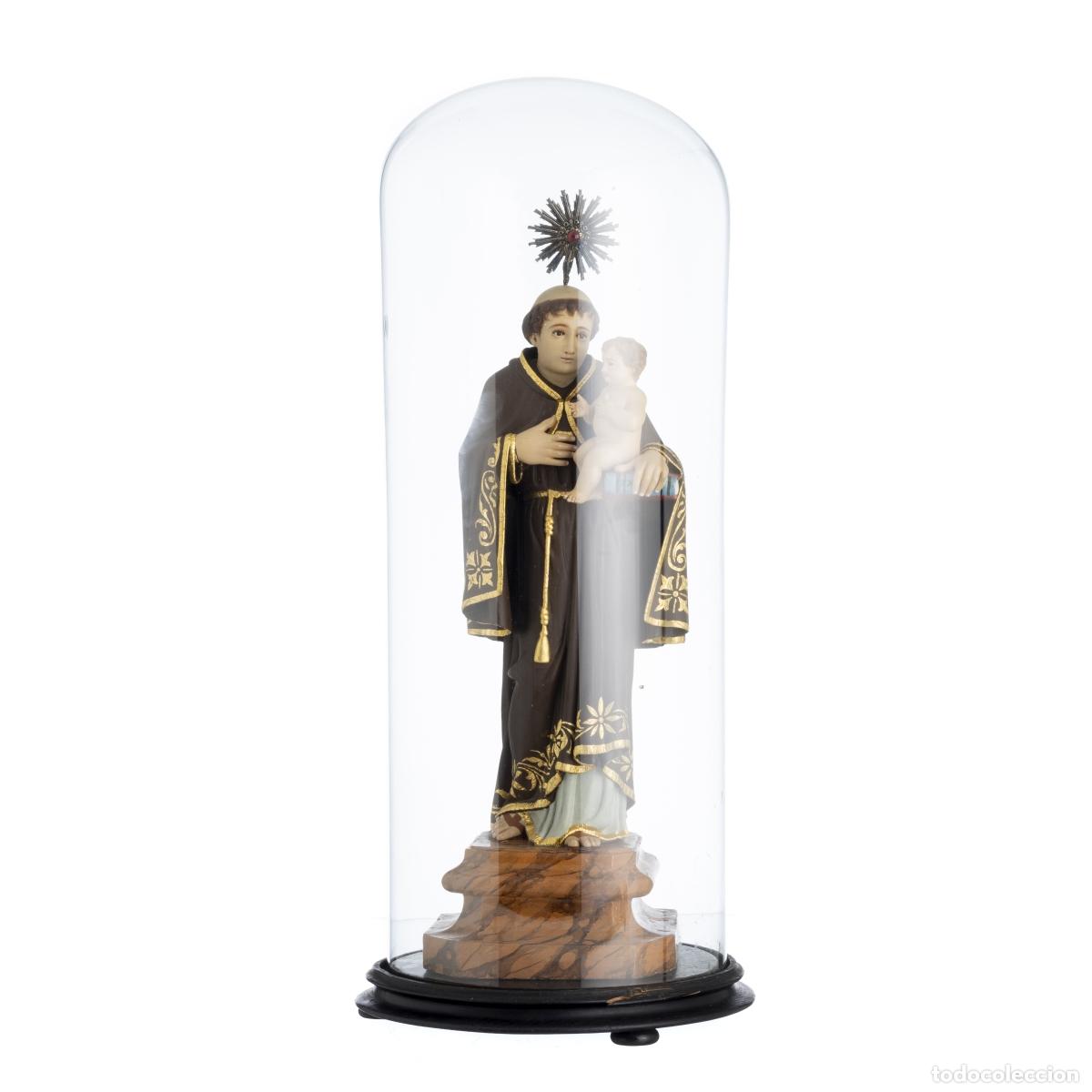 Libros: Arte sacro - San Antonio con el Ni&ntilde;o Jes&uacute;s - Siglo XIX