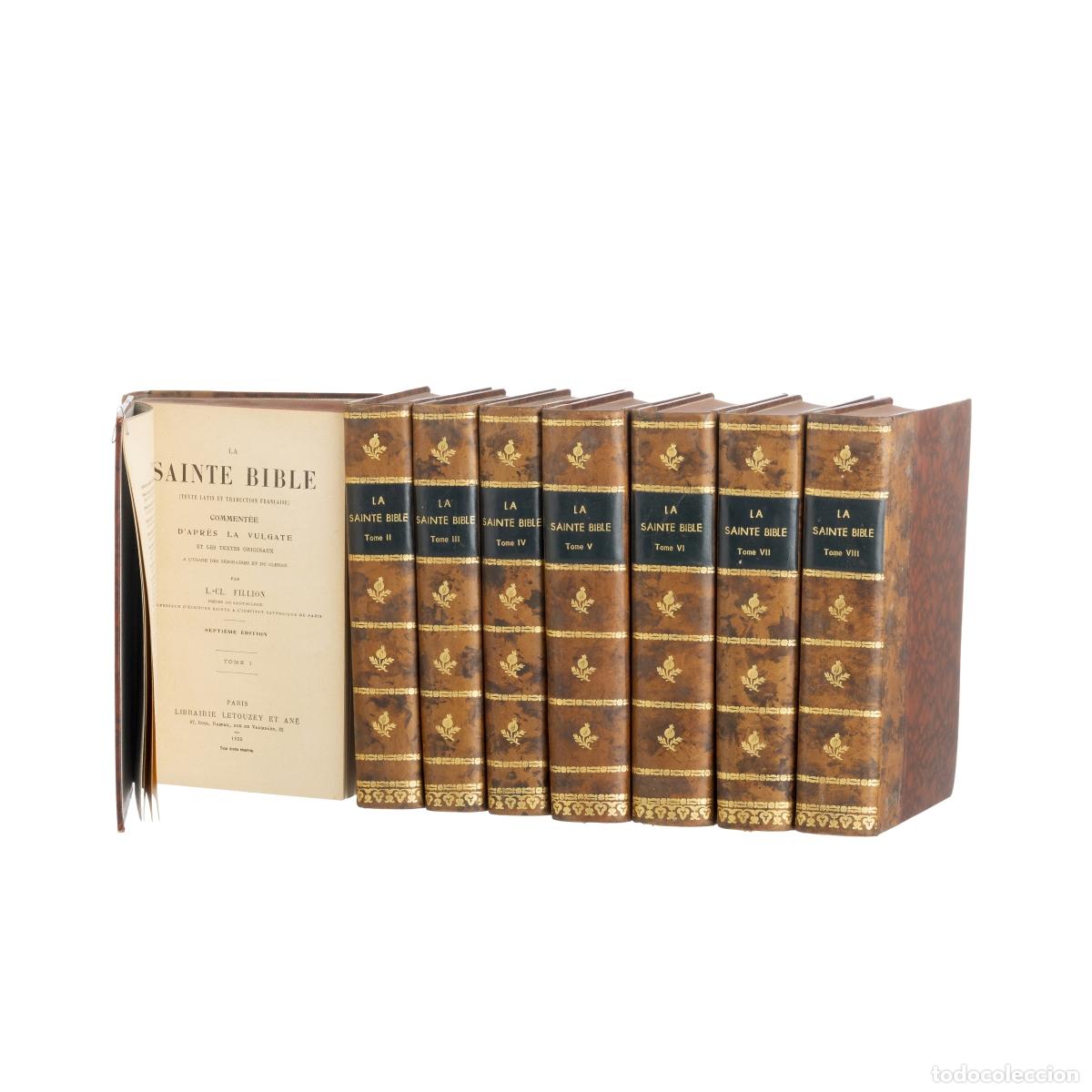 Livres: Libros y manuscritos - La Santa Biblia (8 vol&uacute;menes)