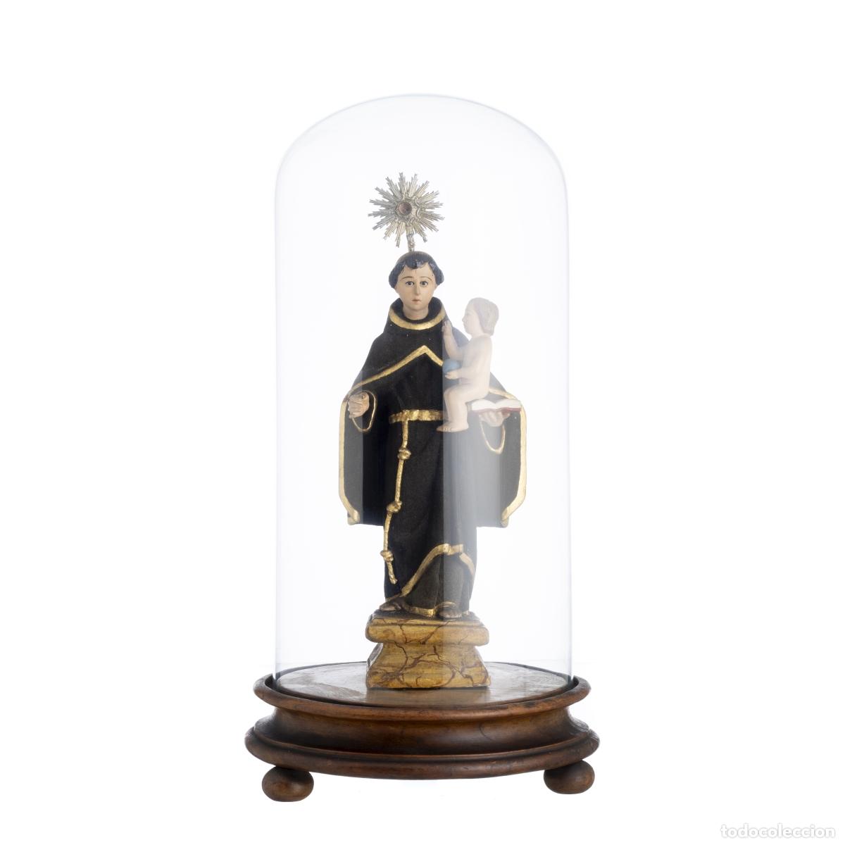 B&uuml;cher: Arte sacro - San Antonio con el Ni&ntilde;o Jes&uacute;s - Siglo XIX