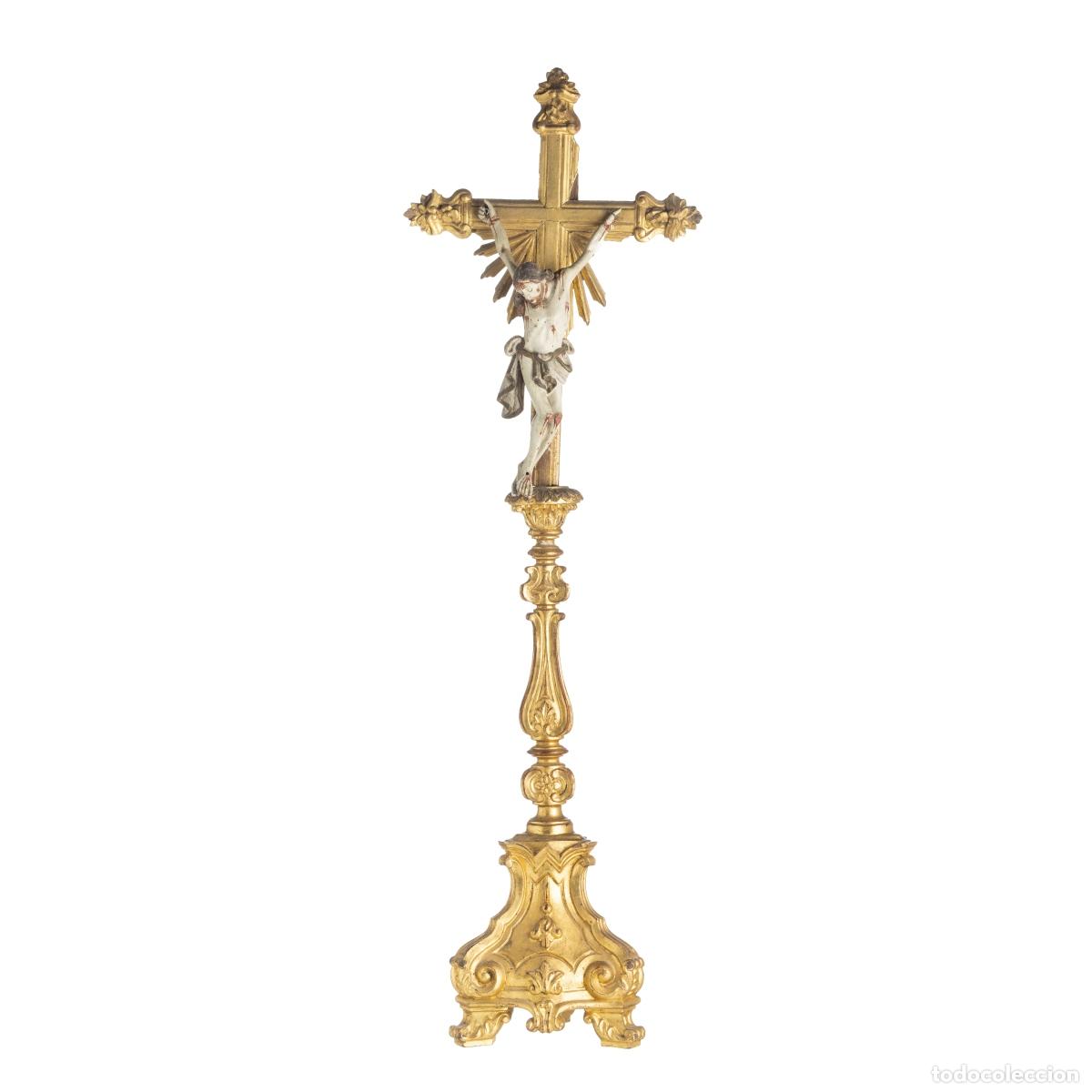 Libri di seconda mano: Arte sacro - Cruz procesional - Siglo XVIII (100 cm)
