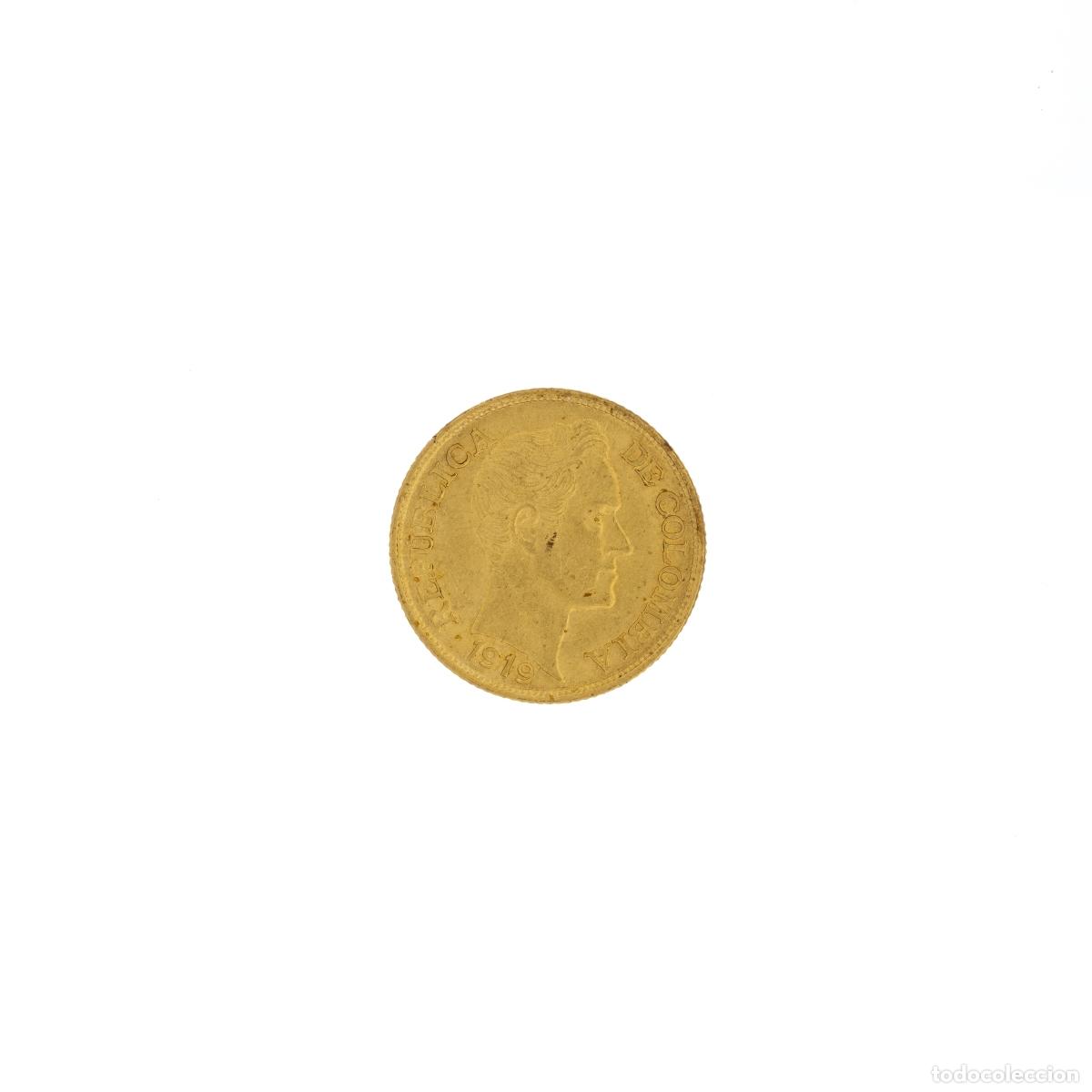 Libri di seconda mano: Monedas - Moneda de oro - 10 pesos colombianos