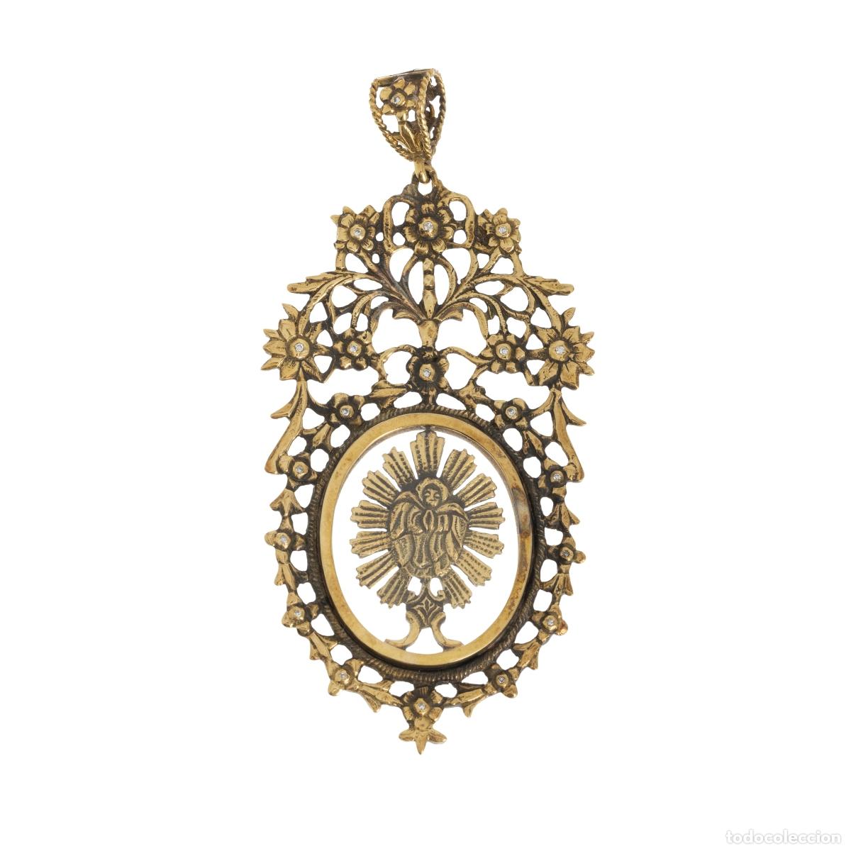 Livres: Joyer&iacute;a - Medall&oacute;n en oro de 19,2 quilates y diamantes - Gomes da P&oacute;voa