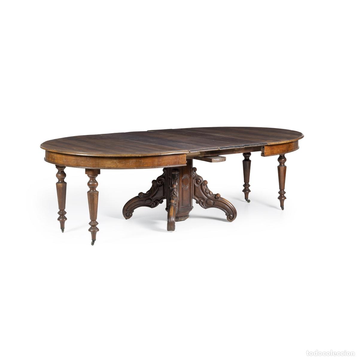 Libri di seconda mano: Muebles - Mesa de comedor - Siglo XIX