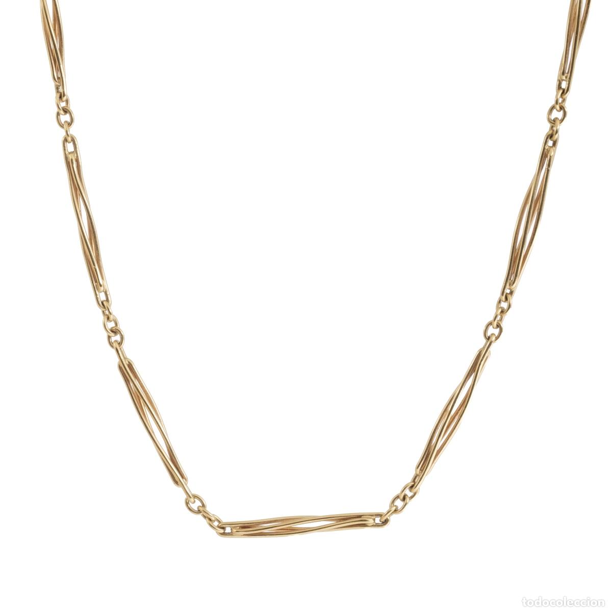 Libri di seconda mano: Joyer&iacute;a - Collar en oro de 19,2 quilates
