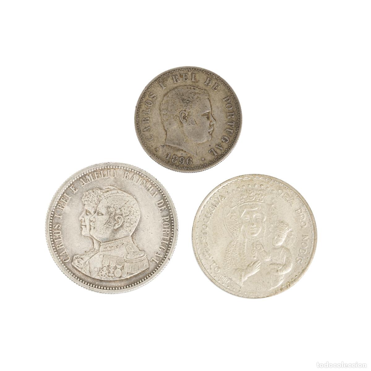 Livres: Monedas - Dos monedas y una medalla
