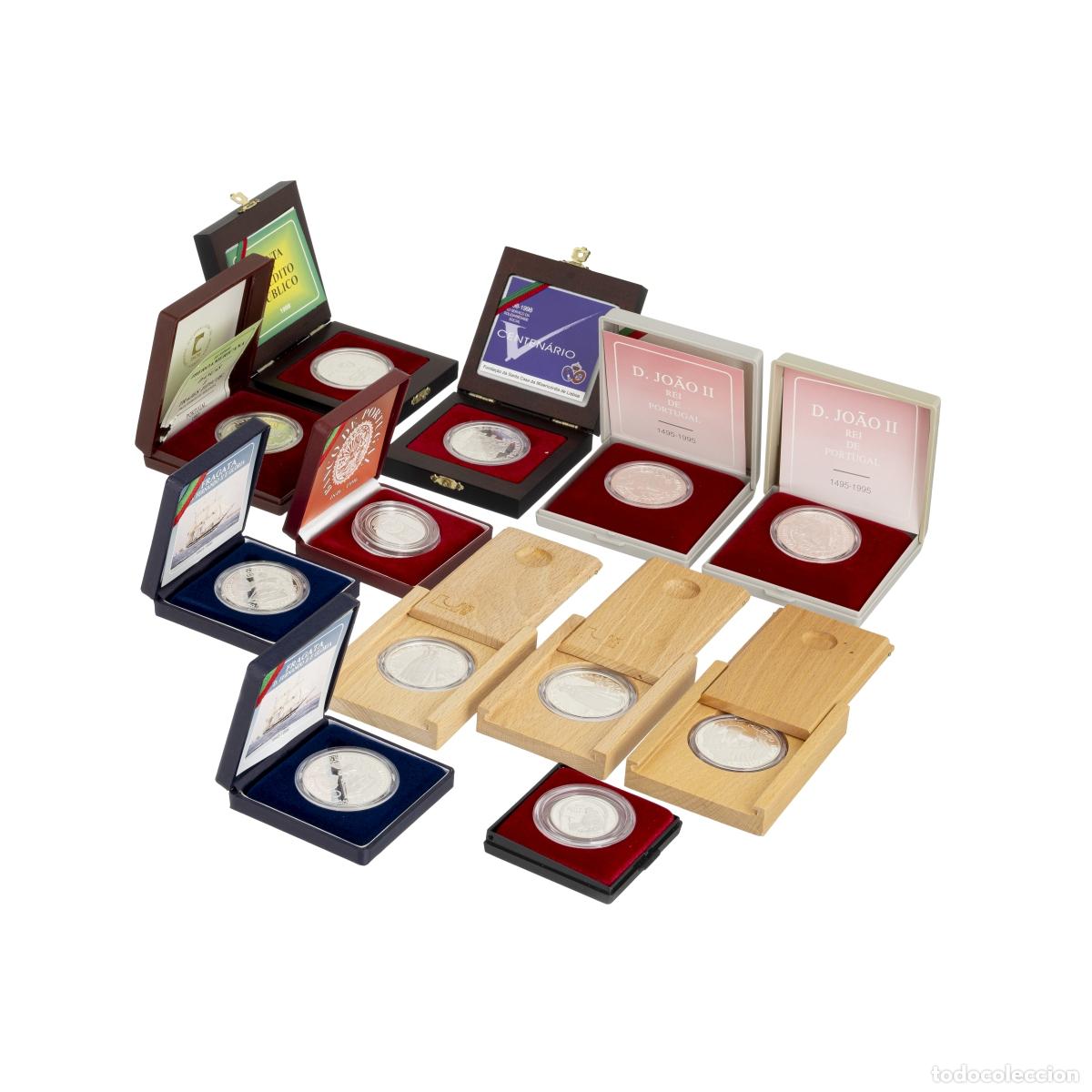 B&uuml;cher: Monedas - Juego de monedas de plata conmemorativas
