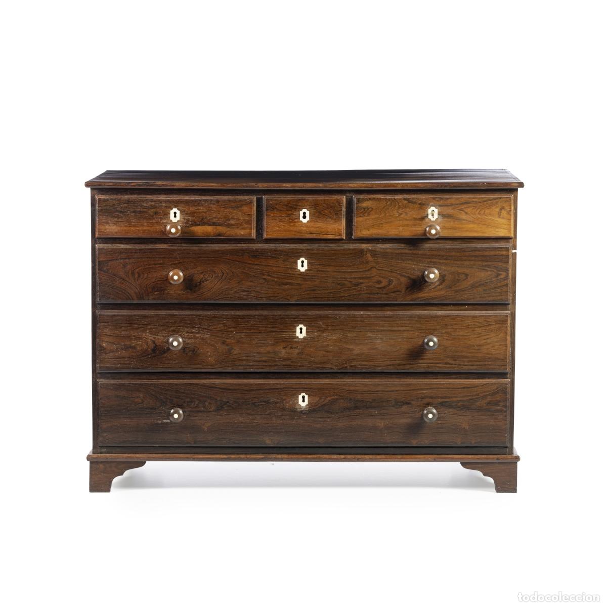 B&uuml;cher: Muebles - C&oacute;moda D. Maria en palisandro - Siglo XIX