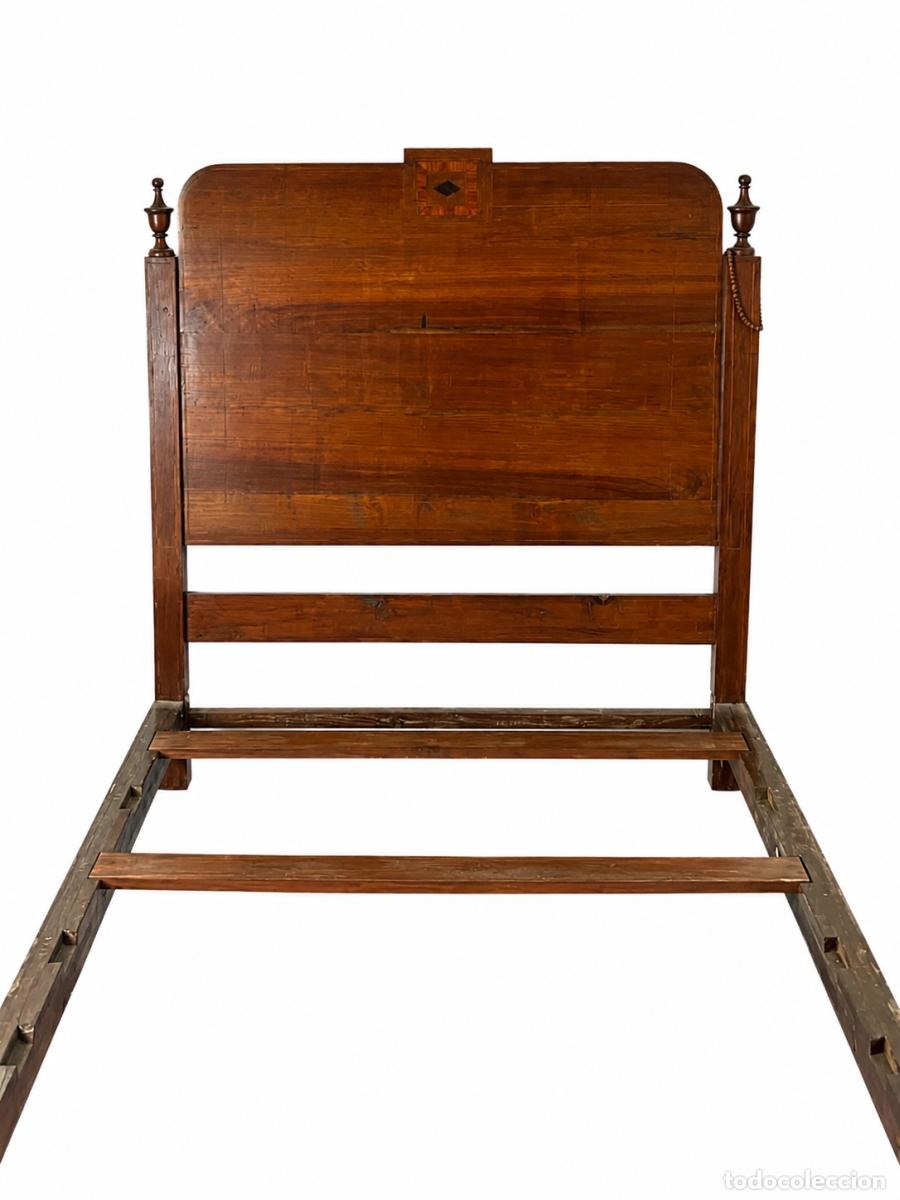 B&uuml;cher: Muebles - Cama D. Maria en madera de Pau-&Oacute;leo - siglo XIX