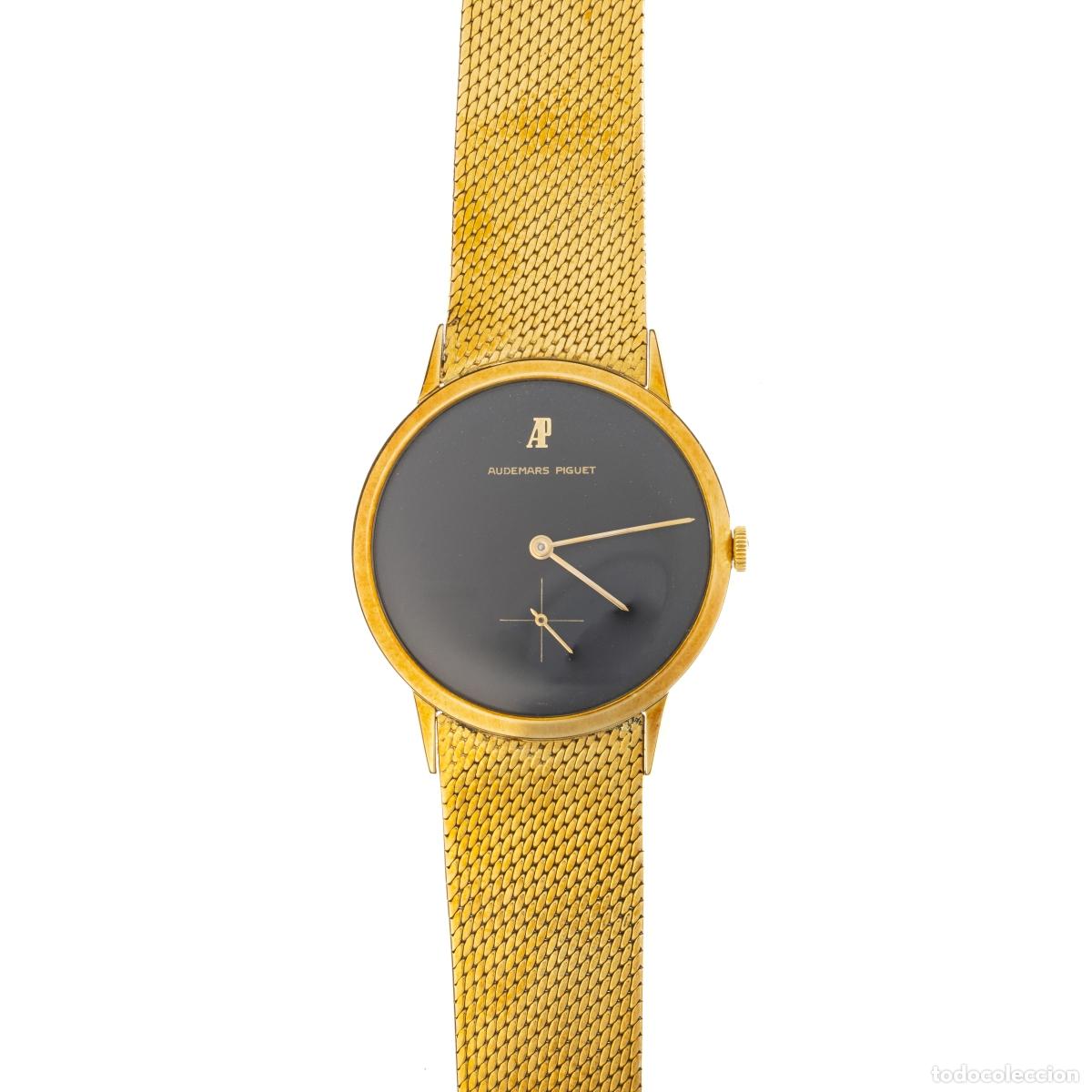 Libros: Reloj de pulsera 'Jules Audemars Piguet' en oro de 18 quilates (72 gramos)