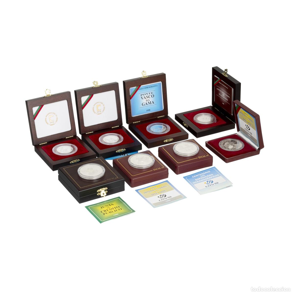 Livres: Monedas - Juego de monedas de plata conmemorativas