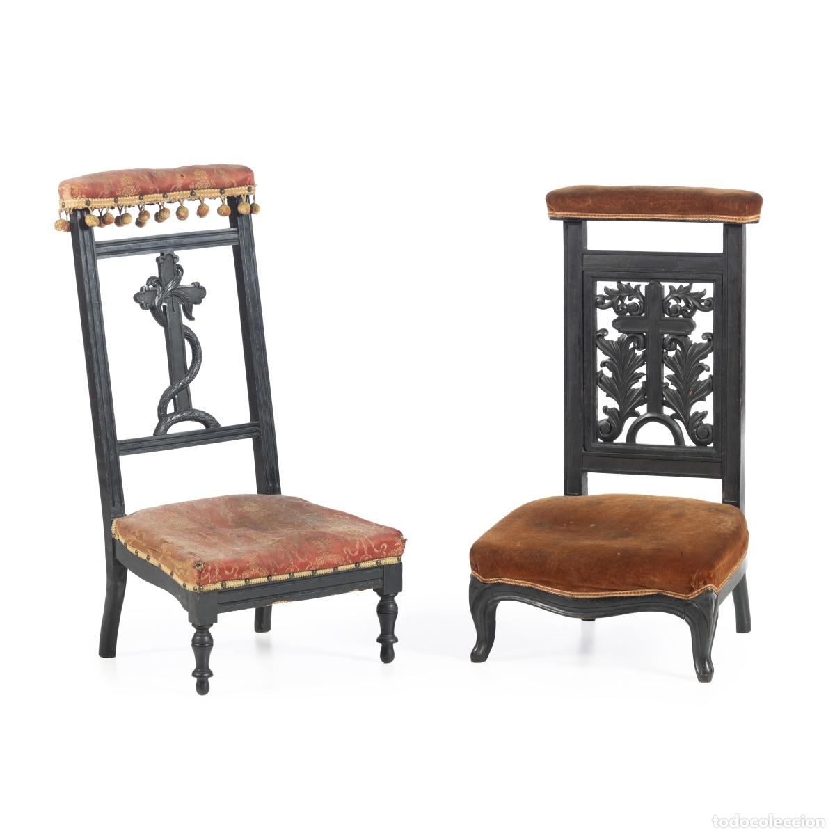 Livres: Mobiliario - Dos sillones reclinables - Siglo XIX