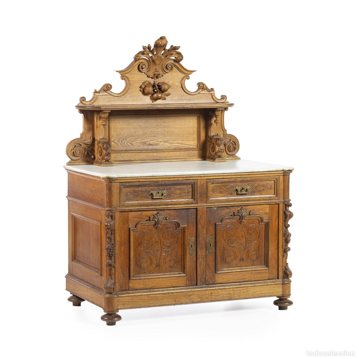 Livros em segunda m&atilde;o: Muebles - Aparador de Enrique II - Siglo XIX