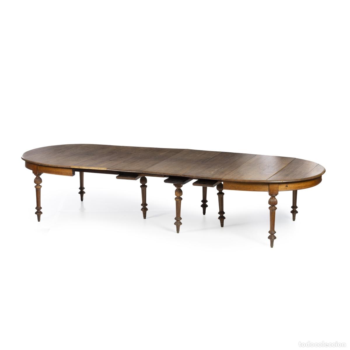 Livres: Mobiliario - Enorme mesa de comedor - Siglo XIX (530 cm)