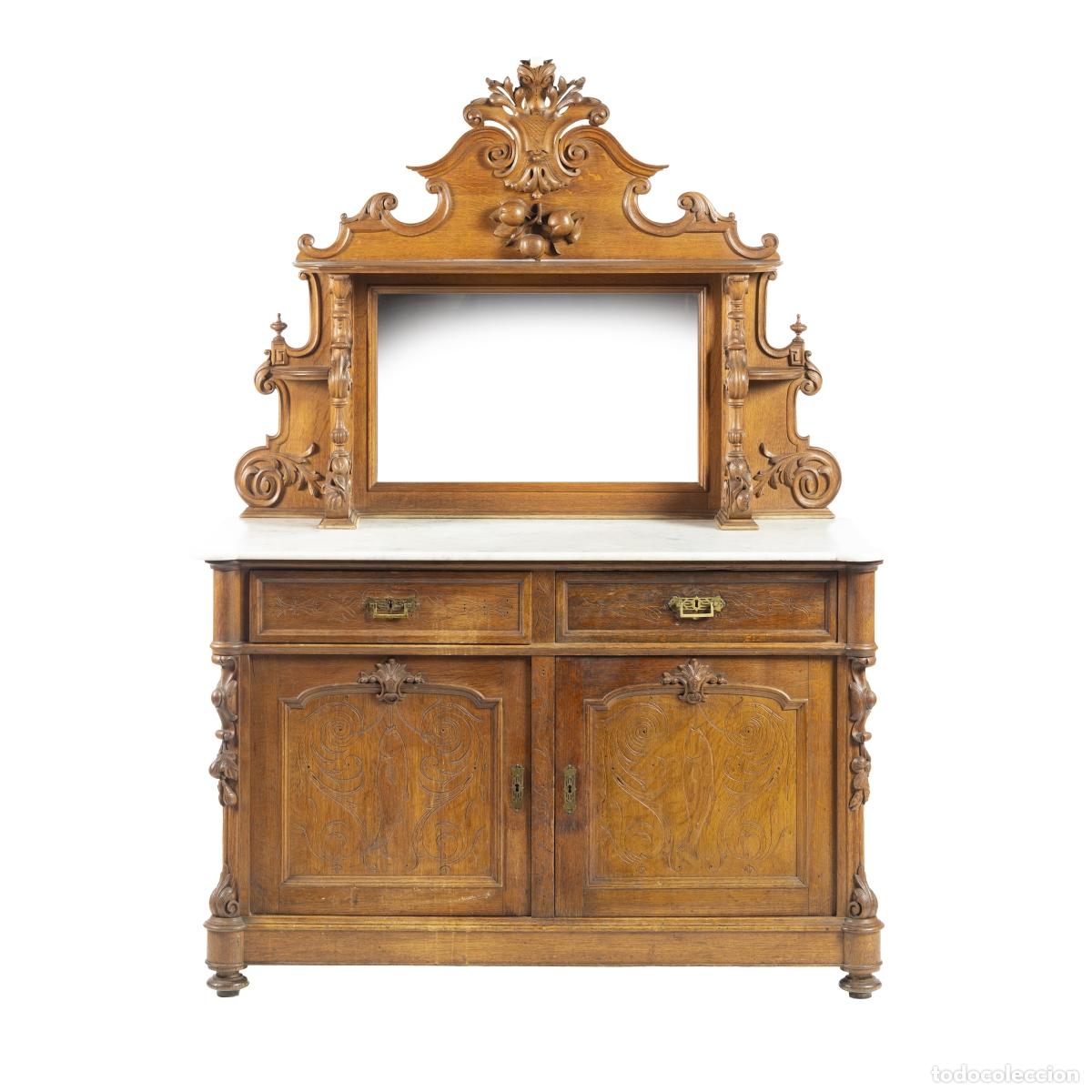 Livros em segunda m&atilde;o: Muebles - Aparador de Enrique II - Siglo XIX