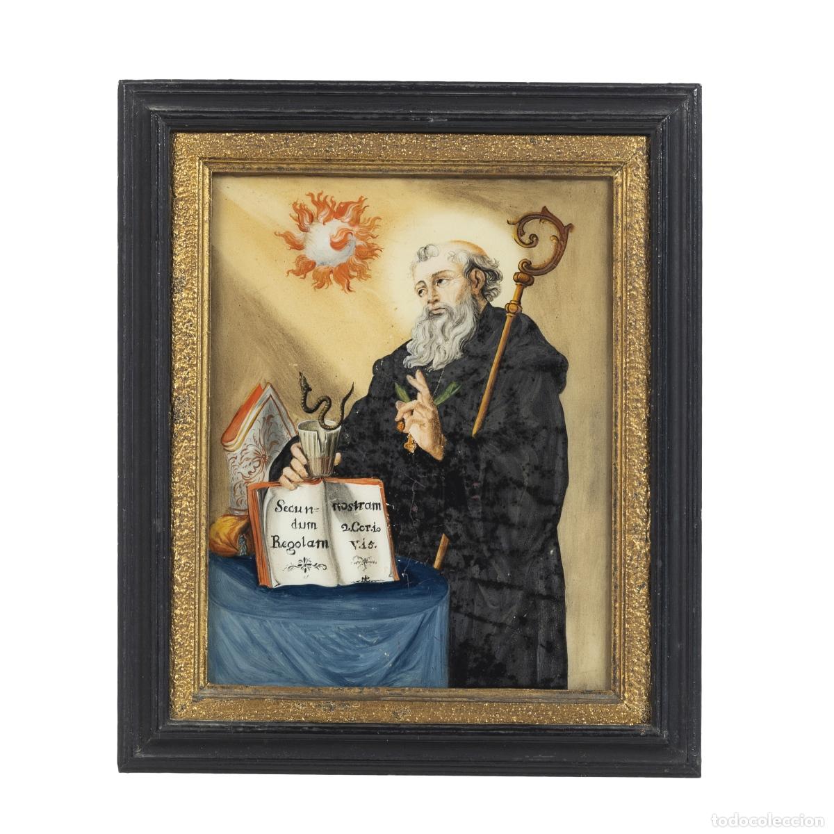 books: Pintura religiosa - San Benito - siglo XVIII
