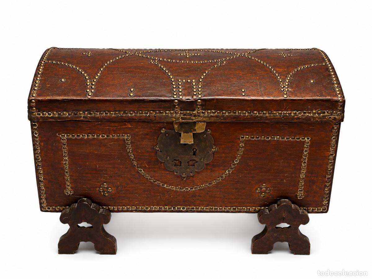 Libros: Muebles - Ba&uacute;l - Siglo XIX - Foto 1