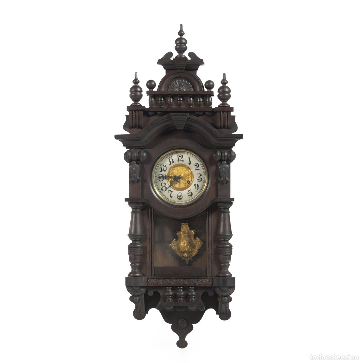 Libros: Reloj de pared - siglo XIX (96 cm)