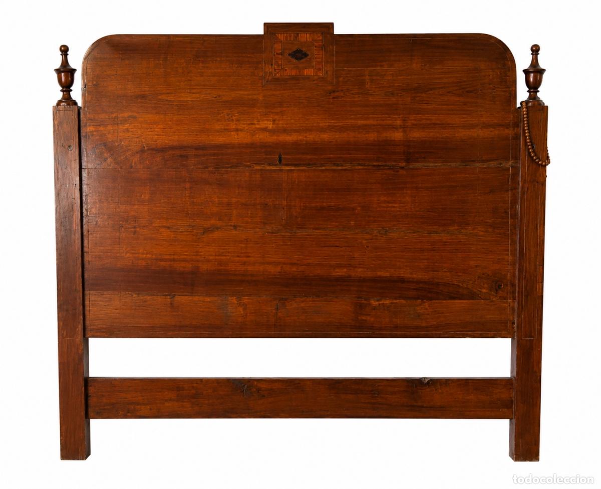 Livros em segunda m&atilde;o: Muebles - Cama D. Maria en madera de Pau-&Oacute;leo - siglo XIX