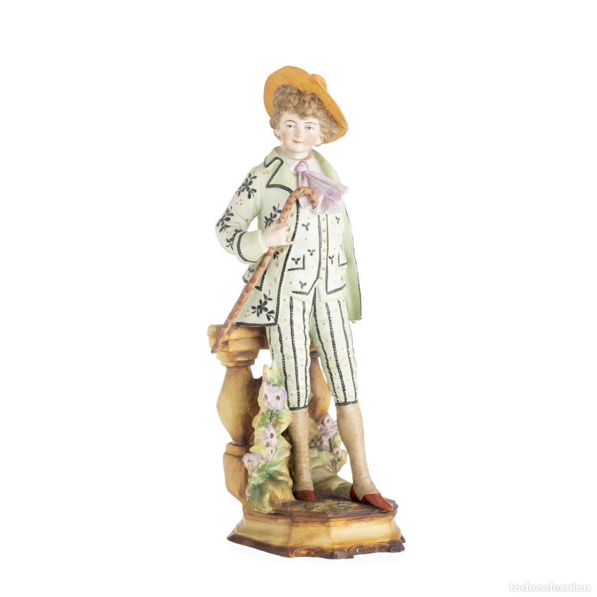 Livres: Porcelana - Figura galante - Siglo XIX