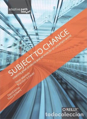 Libros: Subject to Change- 9780596516833