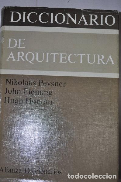 Libros: Diccionario de arquitectura- 9788420652184