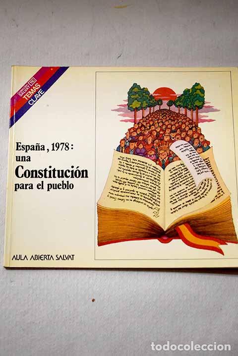 Libros: Espa&ntilde;a, 1978 : una Constituci&oacute;n para un pueblo.- Paniagua, Juan Luis