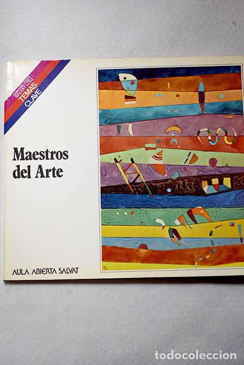 Libros: Maestros del arte: Cruz Valdovinos, Jos&eacute; Manuel.- Cruz Valdovinos, Jos&eacute; Manuel