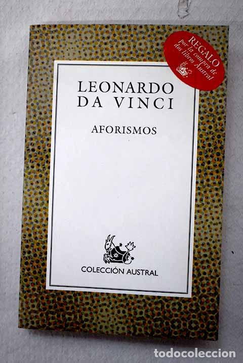 Libros: Aforismos: Vinci, Leonardo da.- Vinci, Leonardo da
