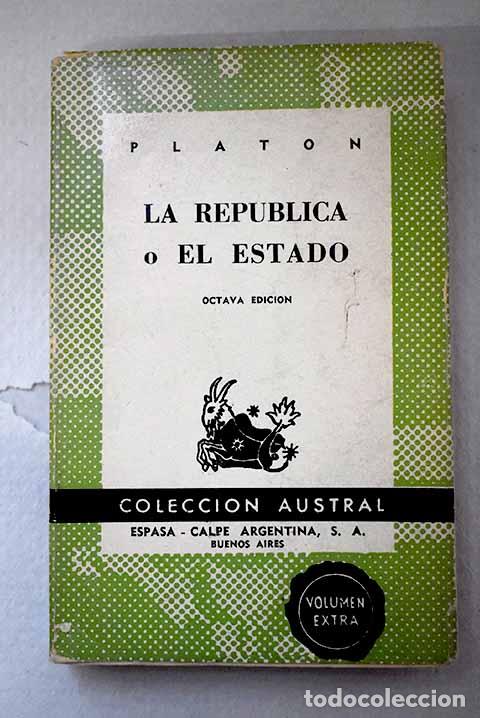 Libros: La rep&uacute;blica: Plat&oacute;n.- Plat&oacute;n