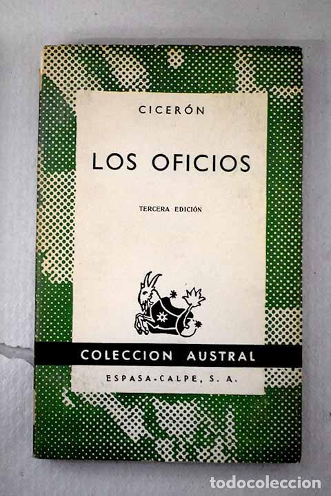 Libros: Los oficios: Cicer&oacute;n, Marco Tulio.- Cicer&oacute;n, Marco Tulio