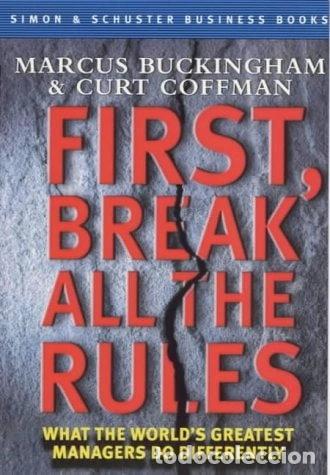 Libros: First, Break All the Rules- 9780684861388