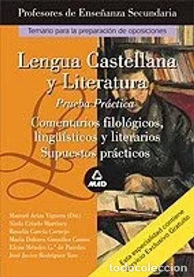 B&uuml;cher: Lengua y literatura castellana. Profesores de ense&ntilde;anza secundaria. Prueba pr...- 9788466545792