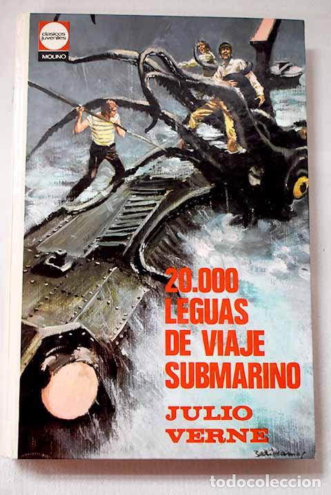 Libros: 20000 leguas de viaje submarino.- Verne, Julio