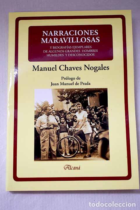 Libros: Narraciones maravillosas.- Chaves Nogales, Manuel