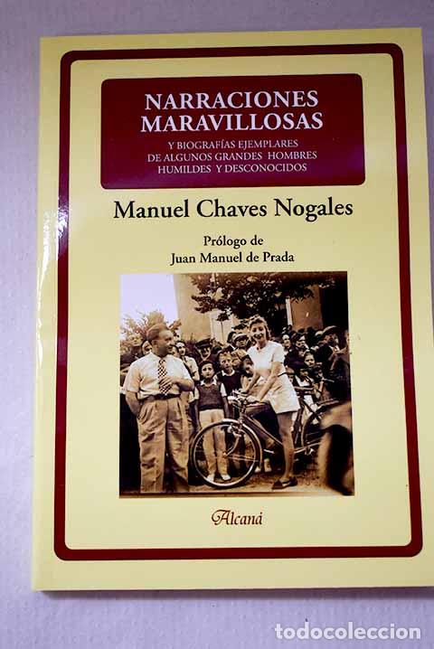 Libros: Narraciones maravillosas.- Chaves Nogales, Manuel