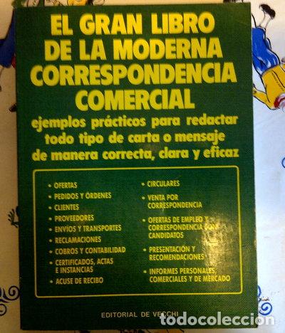 Libros: Moderna correspondencia comercial, el gran libro de- 9788431505967