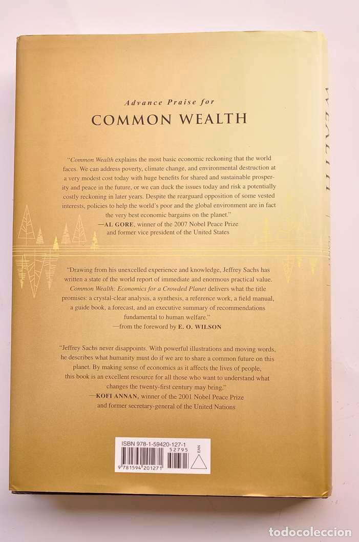 Libros: Common Wealth. Economic for a crowded Planet - SACHS, Jeffrey D. - Foto 4