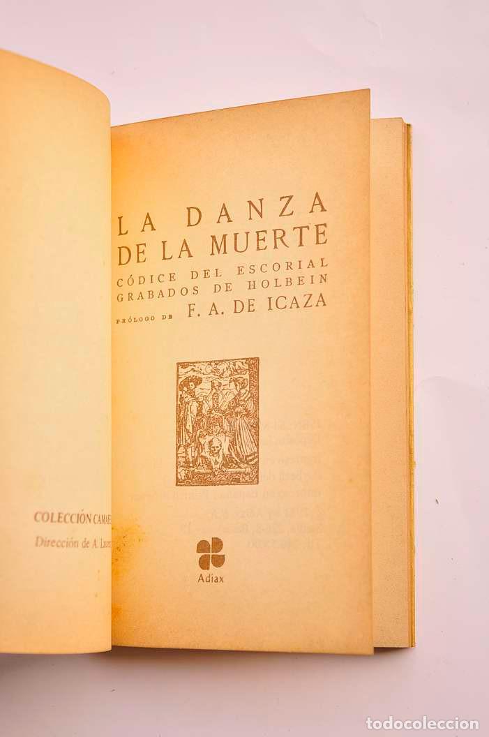 Libros: La Danza de la muerte : c&oacute;dice de El Escorial - AN&Oacute;NIMO - Foto 2