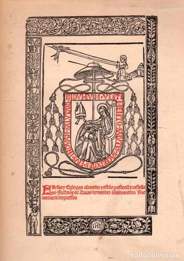 Libri di seconda mano: Farsas y &eacute;glogas. Reproducci&oacute;n en facs&iacute;mile de la primera edic&iacute;on de 1514 - Fern&aacute;ndez, Lucas