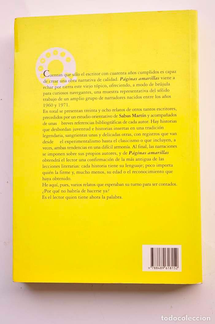 Libros: P&aacute;ginas amarillas - AUTORES VARIOS - Foto 5