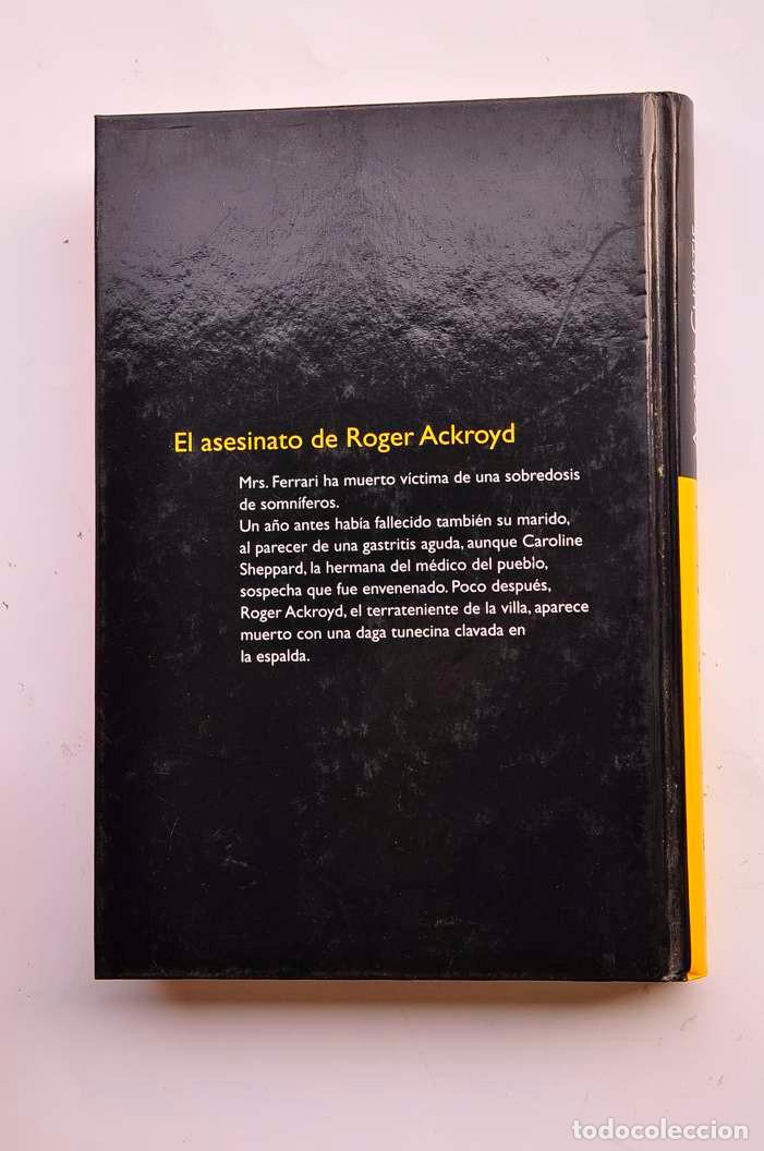Libros: El asesinato de Roger Ackroyd - CHRISTIE, Agatha - Foto 3