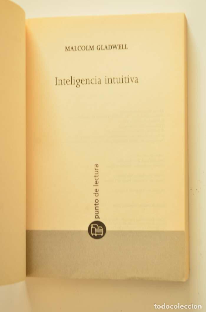 Libros: Inteligencia intuitiva - GLADWELL, Malcolm - Foto 2