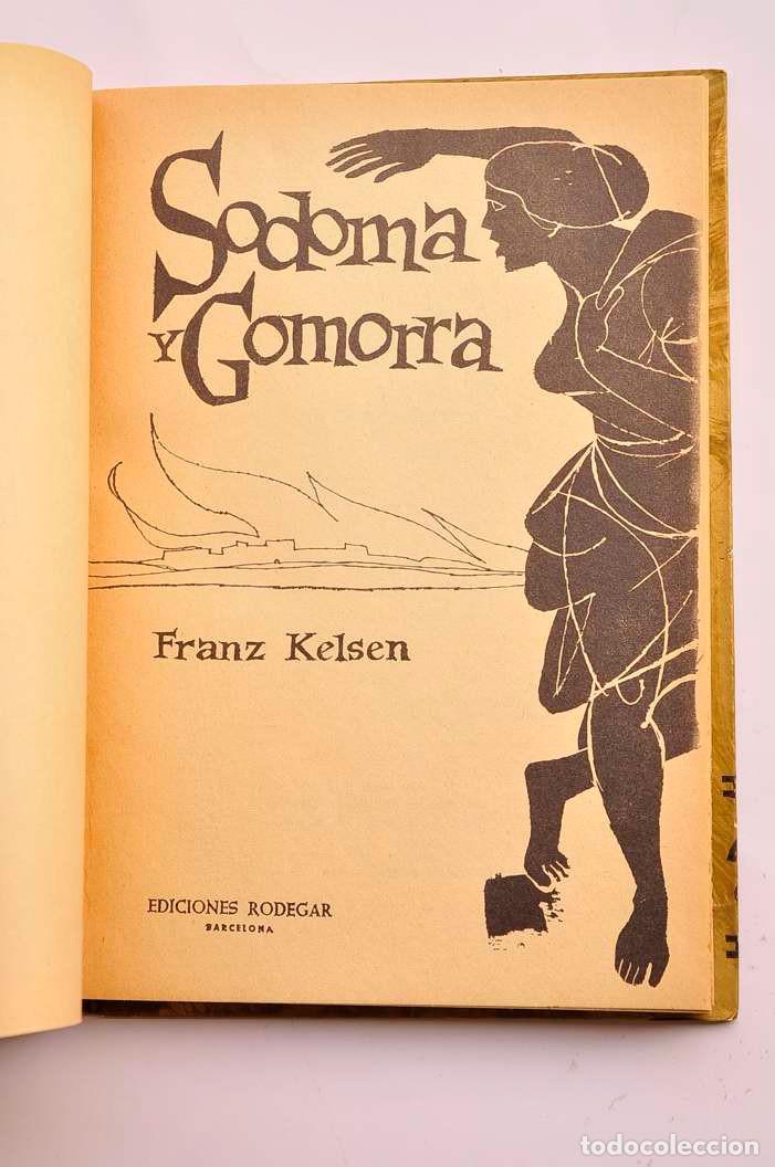 Libros: Sodoma y Gomorra - KELSEN, Franz - Foto 2