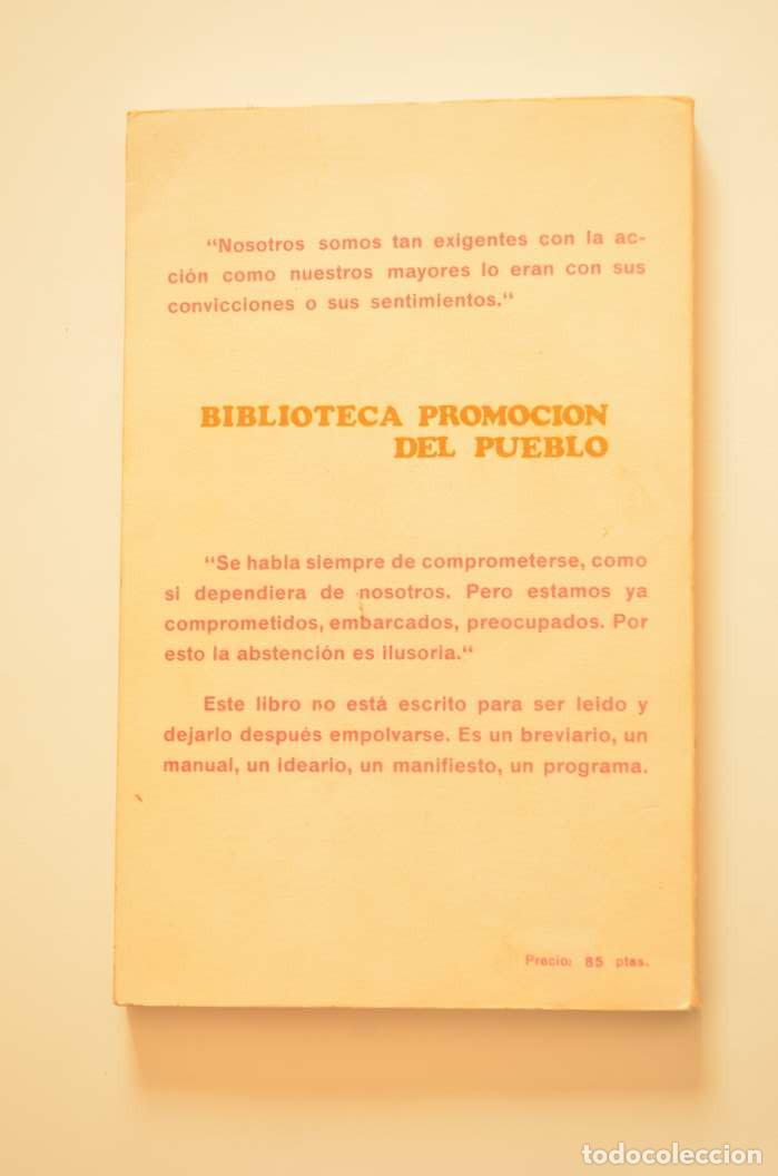 Libros: El compromiso de la acci&oacute;n - MOUNIER, Emmanuel - Foto 3