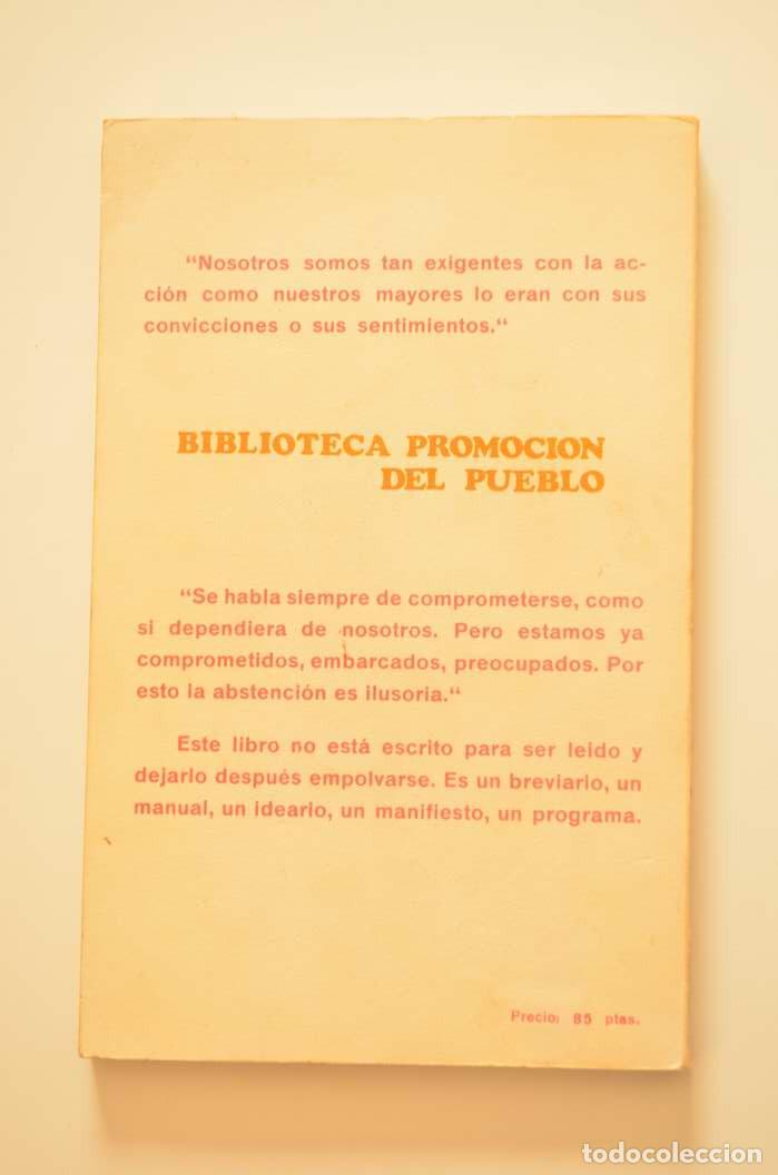 Libros: El compromiso de la acci&oacute;n - MOUNIER, Emmanuel - Foto 4