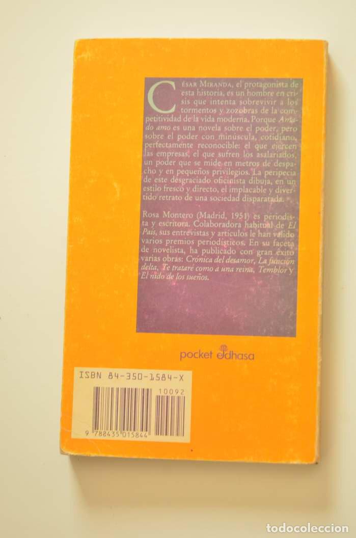 Libros: Amado amo - MONTERO, Rosa - Foto 3