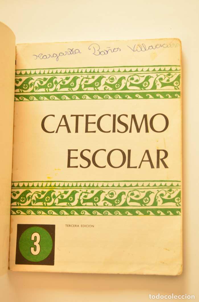 Libros: Catecismo escolar. 3&ordm; - COMISIONADO EPISCOPAL DE ENSE&Ntilde;ANZA - Foto 2