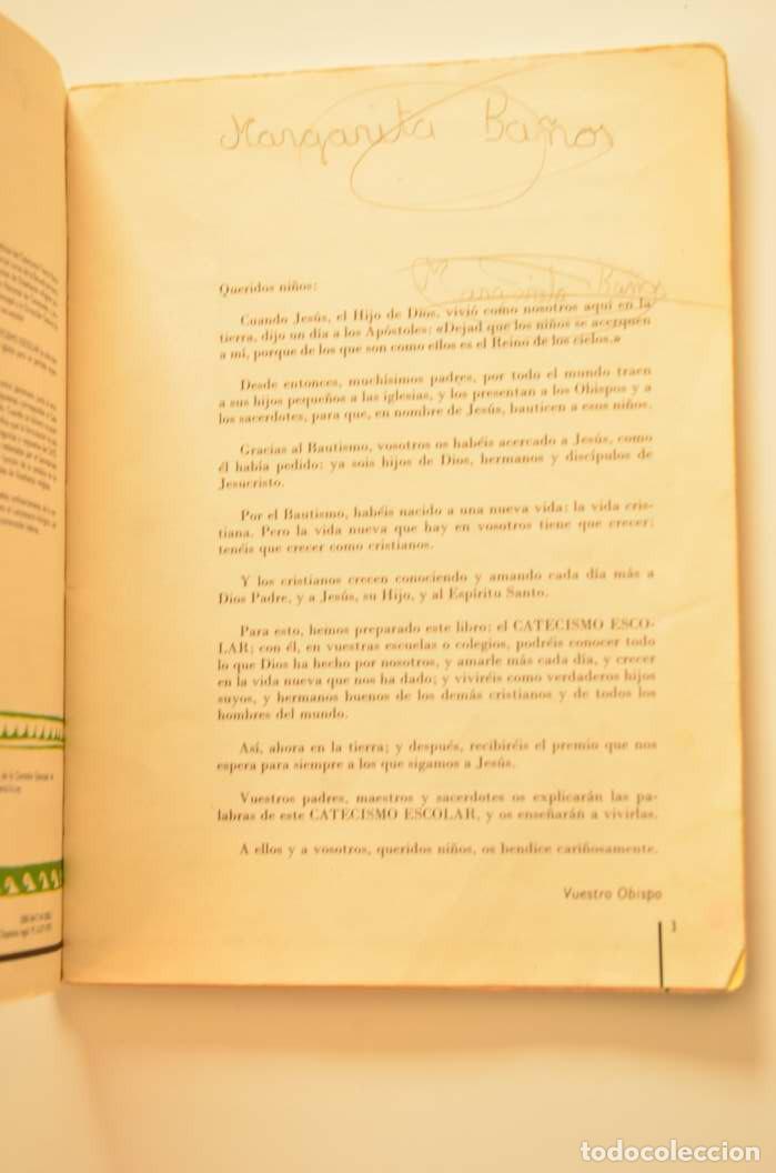 Libros: Catecismo escolar. 3&ordm; - COMISIONADO EPISCOPAL DE ENSE&Ntilde;ANZA - Foto 3