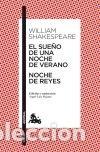 Libros: El sue&ntilde;o de una noche de verano / Noche de Reyes- 9788467034103