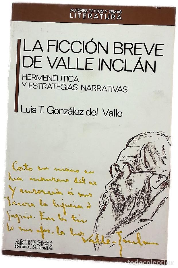 Libros: La ficci&oacute;n breve de Valle-Incl&aacute;n